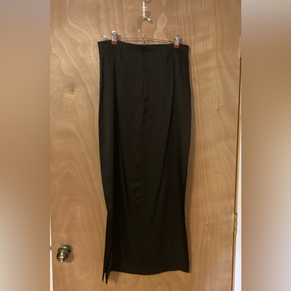 Dressy Long Black Skirt